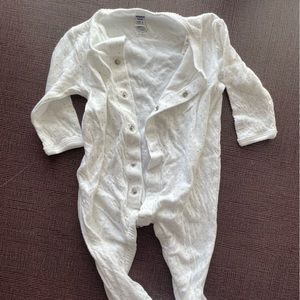 Petit Bateau snap onesie